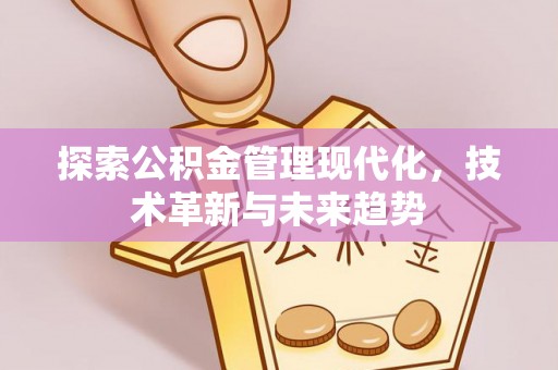 里港探索公积金管理现代化，技术革新与未来趋势