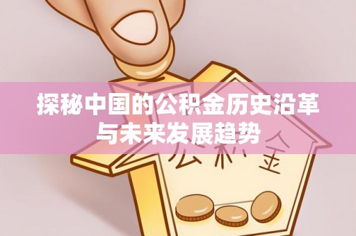 里港探秘中国的公积金历史沿革与未来发展趋势